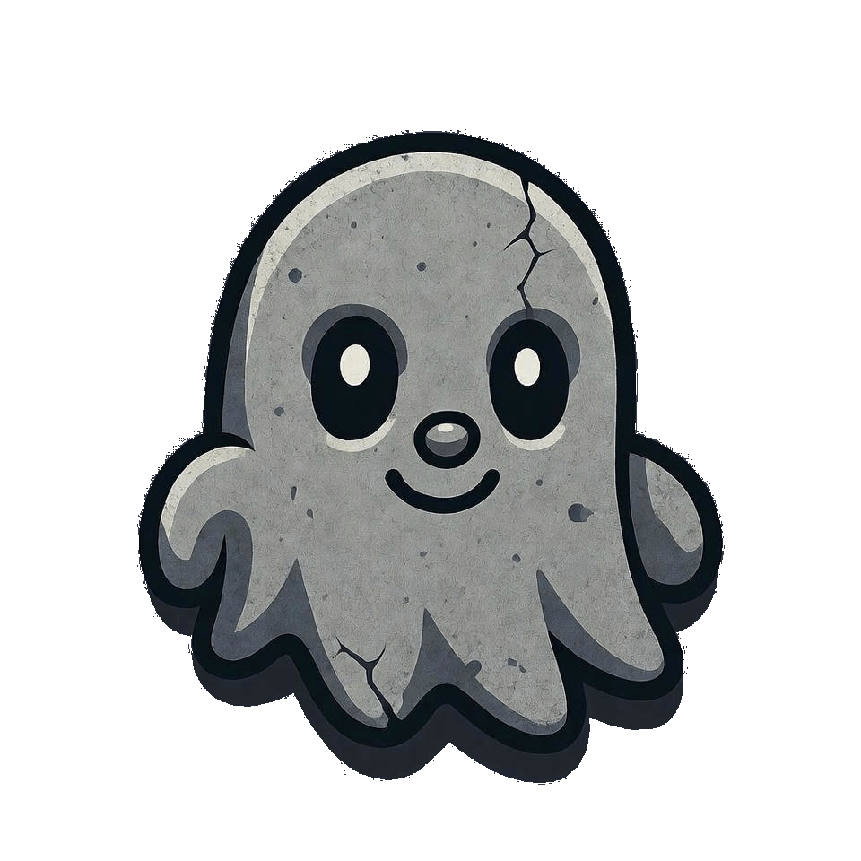 Concrete Ghost mascot